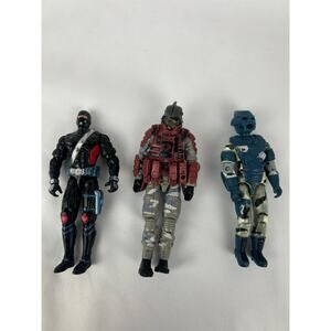 GI Joe Cobra Lot Iron Grenadier v2 Iron Grenadier v8 Alley Viper v5